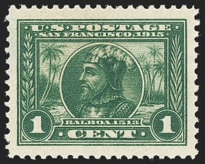 Sale 1140, Lot 831, 1913-15 Panama-Pacific Issue (Scott 397-404)