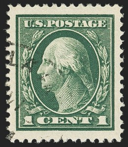 Sale Number 1140, Lot Number 845, 1912-15 Washington-Franklin Issue (Scott 405-461)