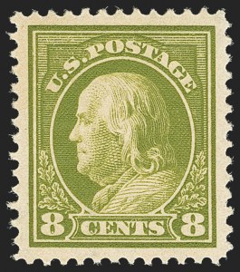 Sale 1140, Lot 848, 1912-15 Washington-Franklin Issue (Scott 405-461)
