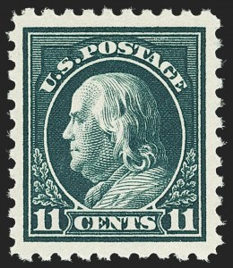 Sale 1140, Lot 855, 1912-15 Washington-Franklin Issue (Scott 405-461)