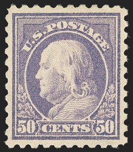 Sale 1140, Lot 860, 1912-15 Washington-Franklin Issue (Scott 405-461)