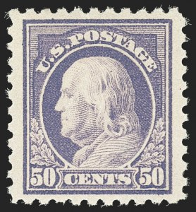 Sale 1140, Lot 861, 1912-15 Washington-Franklin Issue (Scott 405-461)