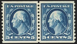 Sale 1140, Lot 871, 1912-15 Washington-Franklin Issue (Scott 405-461)