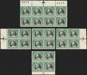 Sale 1140, Lot 935, 1917-19 Issues (Scott 481-524)