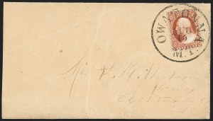 Sale 1144, Lot 102, 3c 1851-56 Issue, Dull Red & Shades (Scott 11-11A)