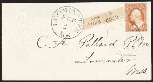 Sale 1144, Lot 104, 3c 1851-56 Issue, Dull Red & Shades (Scott 11-11A)