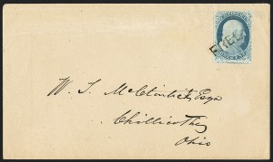 Sale 1144, Lot 15, 1c 1851-56 Issue, Types Ia-II (Scott 5A-7)