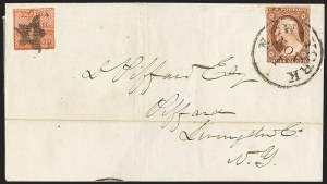 Sale 1144, Lot 188, 1851-56 Postal History: Carriers & Locals