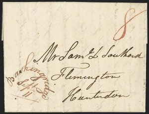 Sale 1144, Lot 1A, Stampless Covers
