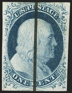 Sale 1144, Lot 48, 1c 1851-56 Issue, Type IV (Scott 9)