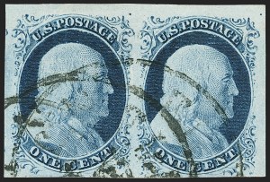 Sale 1144, Lot 49, 1c 1851-56 Issue, Type IV (Scott 9)