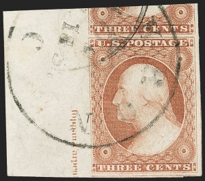 Sale 1144, Lot 85, 3c 1851-56 Issue, Dull Red & Shades (Scott 11-11A)