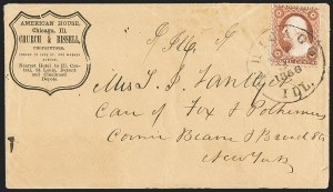 Sale 1144, Lot 93, 3c 1851-56 Issue, Dull Red & Shades (Scott 11-11A)