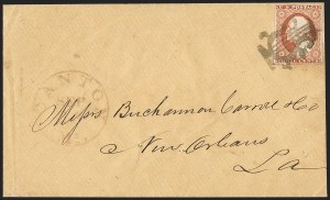 Sale 1144, Lot 95, 3c 1851-56 Issue, Dull Red & Shades (Scott 11-11A)