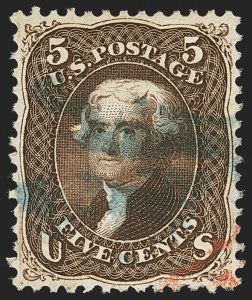 Sale 1145, Lot 357, 1861-68 Issues