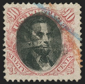 Sale 1145, Lot 386, 1869 Pictorial Issue and Re-Issue