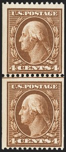 Sale 1145, Lot 447, Washington-Franklin and Later Issues