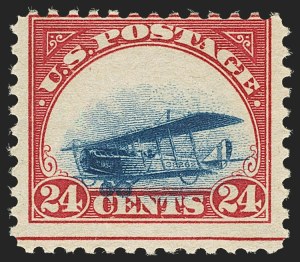 Sale 1147, Lot 25, Mint Never-Hinged Grounded Planes from Sanabria Sheet