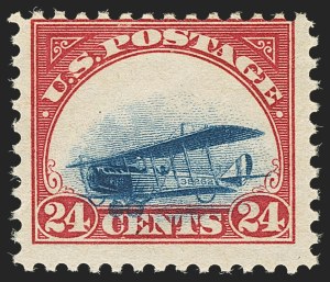Sale 1147, Lot 27, Mint Never-Hinged Grounded Planes from Sanabria Sheet
