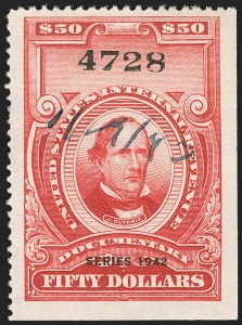 Sale 1149, Lot 238, Red Documentary Issues up to Series 1952