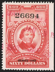 Sale 1149, Lot 239, Red Documentary Issues up to Series 1952