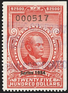Sale 1149, Lot 264, Red Documentary Issues: Series 1953-1958, Balance