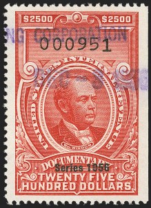 Sale 1149, Lot 271, Red Documentary Issues: Series 1953-1958, Balance