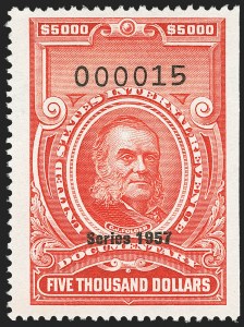 Sale 1149, Lot 276, Red Documentary Issues: Series 1953-1958, Balance
