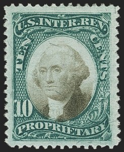 Sale 1149, Lot 286, Proprietary - Violet and Green Papers