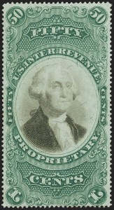 Sale 1149, Lot 287, Proprietary - Violet and Green Papers
