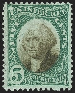 Sale 1149, Lot 290, Proprietary - Violet and Green Papers