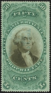 Sale 1149, Lot 291, Proprietary - Violet and Green Papers