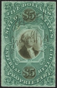 Sale 1149, Lot 293, Proprietary - Violet and Green Papers