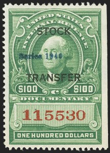 Sale 1149, Lot 320, Stock Transfer