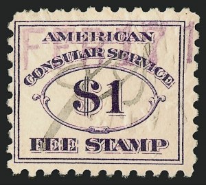 Sale 1149, Lot 412, Consular Service Fee, Customs Fee, Motor Vehicle, Boating