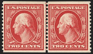 Sale 1150, Lot 1002, 1908-10 Washington-Franklin Issues (Scott 331-356)