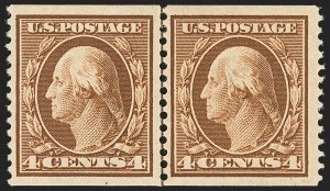 Sale 1150, Lot 1003, 1908-10 Washington-Franklin Issues (Scott 331-356)