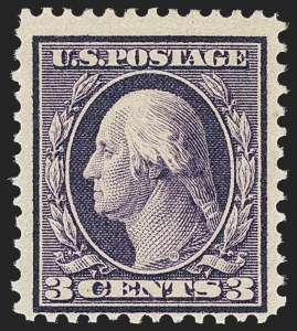 Sale 1150, Lot 1009, 1909 Bluish Paper Issue (Scott 357-366)