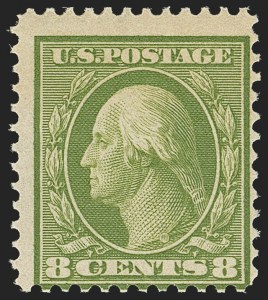 Sale 1150, Lot 1013, 1909 Bluish Paper Issue (Scott 357-366)