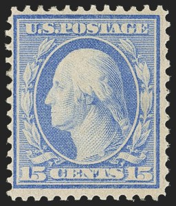 Sale 1150, Lot 1017, 1909 Bluish Paper Issue (Scott 357-366)