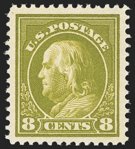 Sale 1150, Lot 1045, 1912-14 Washington-Franklin Issue (Scott 405-459)