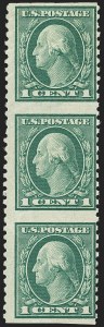 Sale 1150, Lot 1049, 1912-14 Washington-Franklin Issue (Scott 405-459)