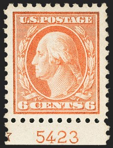 Sale 1150, Lot 1052, 1912-14 Washington-Franklin Issue (Scott 405-459)