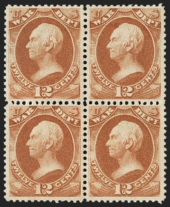 Sale 1150, Lot 1215, Officials: Treasury thru War