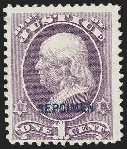 Sale 1150, Lot 1225, Officials: Special Printings