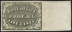 Sale Number 1150, Lot Number 505, Postmasters Provisionals