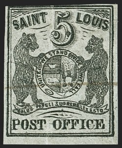 Sale 1150, Lot 507, Postmasters Provisionals