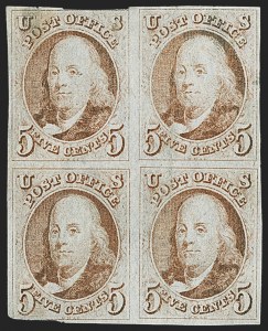 Sale 1150, Lot 515, 1847 Issue (Scott 1-2)