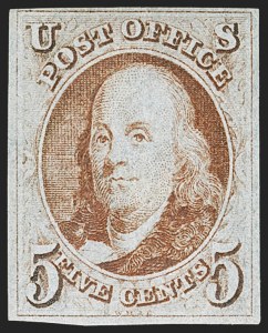 Sale 1150, Lot 522, 1847 Issue (Scott 1-2)