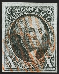 Sale 1150, Lot 524, 1847 Issue (Scott 1-2)